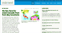Desktop Screenshot of canadianstampnews.com